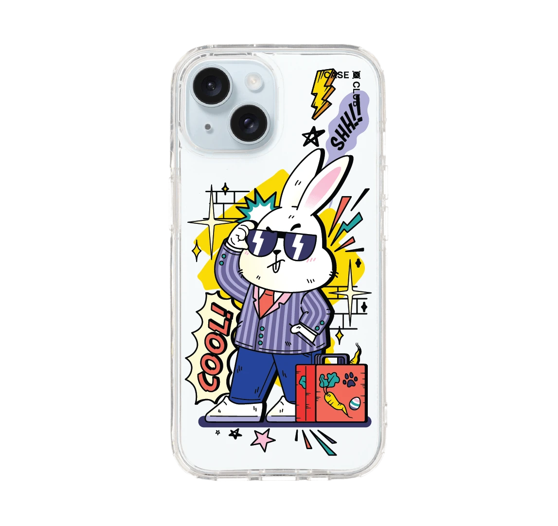 เคสใส iphone 15 บอสกระต่ายสายลับ
